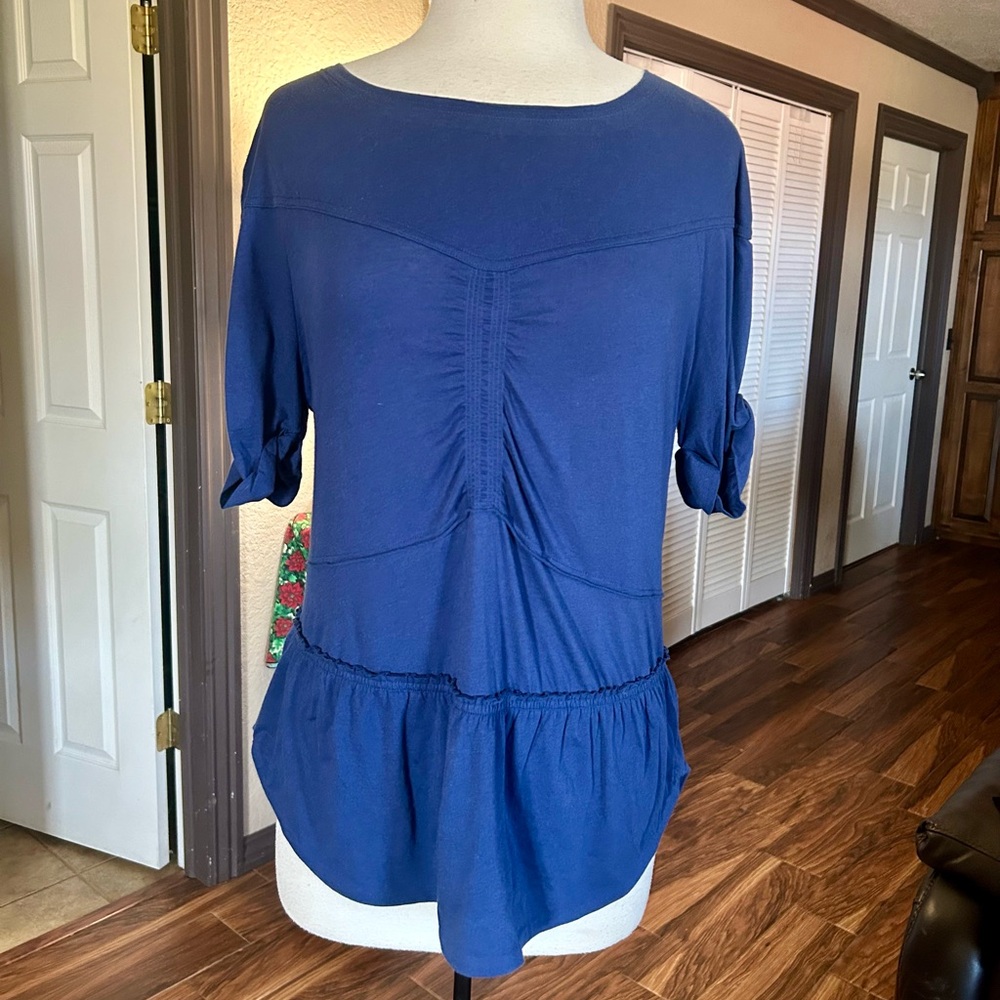 Navy Blue Sundance Blouse